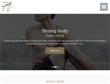 Tablet Screenshot of mysoreyogacph.dk